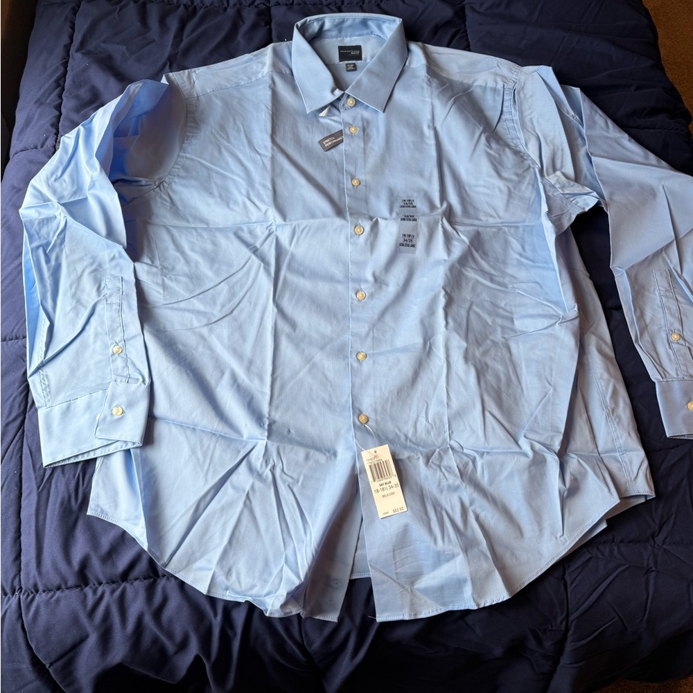 Madison Sky Blue Dress Shirt for Men